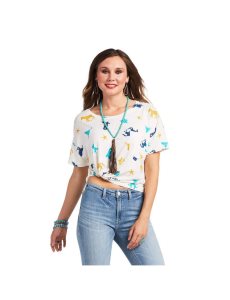 Ariat Mojave Tee Multi Print | ZODFVK-732