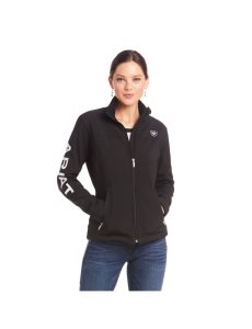 Ariat New Team Softshell Jacket Black | VCMNRL-872