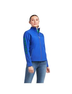 Ariat New Team Softshell Jacket Mazarine Blue | UEQIBS-438