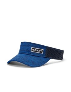 Ariat Offset Box Logo Visor Turquoise | FHIVSL-189