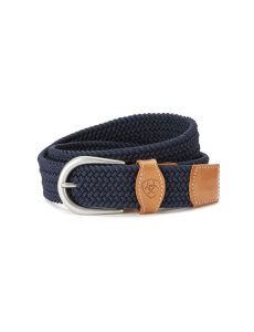 Ariat One Rail Woven Belt Navy | FNDVCH-847