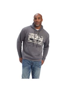 Ariat Pastures Sweatshirt Charcoal Heather | PGUBWQ-145