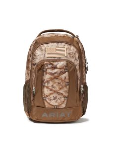 Ariat Patriot Backpack w/ Buckle Brown | FMXHCI-871