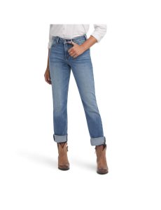 Ariat Premium High Rise Stretch Straight Jean Asmu Caspian | JTNOZV-503