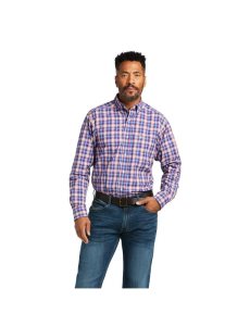 Ariat Pro Series Aaron Classic Fit Shirt Ginger Spice | BIJXLM-037