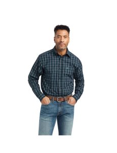 Ariat Pro Series Kodi Fitted Shirt Black | QJZSAR-817