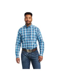 Ariat Pro Series Mateo Classic Fit Shirt Bachelor Button | BLODVA-275