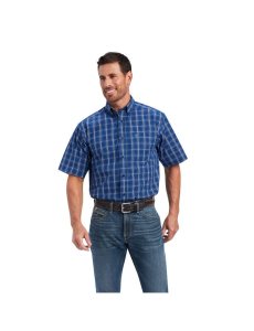 Ariat Pro Series Naveen Classic Fit Shirt Royal Sapphire | FUYLIC-063