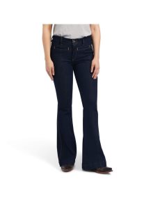 Ariat R.E.A.L. High Rise Alexa Flare Jean Rinse | ISFXWG-175