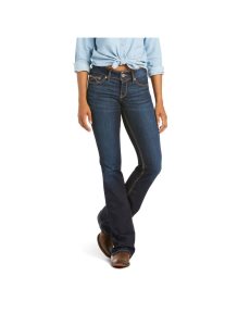 Ariat R.E.A.L. Mid Rise Arrow Fit Jocelyn Boot Cut Jean Nashville | LWCHSE-471