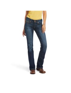 Ariat R.E.A.L. Mid Rise Arrow Fit Vicky Boot Cut Jean Burbank | IBDLUW-425