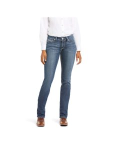 Ariat R.E.A.L. Mid Rise Arrow Gianna Straight Jean Stryker | URJPVI-957