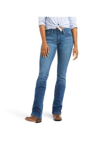 Ariat R.E.A.L. Mid Rise Patricia Boot Cut Jean Maine | HUYICS-629