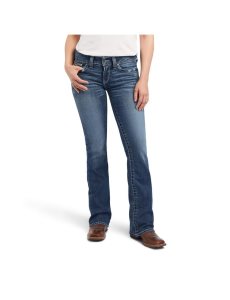 Ariat R.E.A.L. Mid Rise Raquel Boot Cut Jean Canadian | MXJHUQ-695