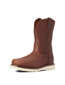 Ariat Rambler Wedge Steel Toe Work Boot Foothill Brown | GMKSPY-258