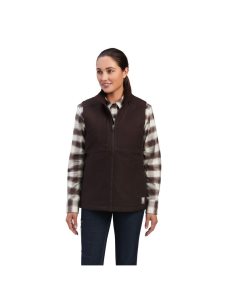 Ariat Rebar DuraCanvas Insulated Vest Mole | QZMACO-236