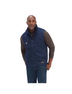 Ariat Rebar DuraCanvas Vest Navy | ATMGQH-297