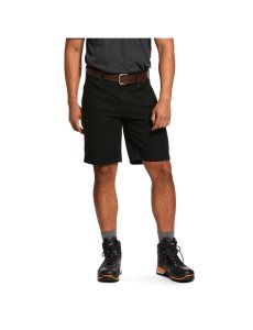 Ariat Rebar DuraStretch Made Tough Short Black | YNKUOV-964