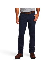 Ariat Rebar M4 Low Rise DuraStretch Made Tough Stackable Straight Leg Pant Navy | BHERGT-873