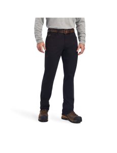 Ariat Rebar M4 Low Rise DuraStretch Made Tough Stackable Straight Leg Pant Black | YCRIVU-326