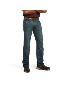 Ariat Rebar M5 Straight DuraStretch Edge Stackable Straight Leg Jean Ironside | JQGLZW-978