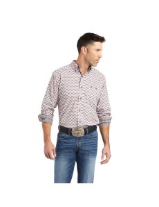 Ariat Relentless Superior Stretch Classic Fit Shirt Mauve | ZHGUDL-476