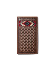 Ariat Rodeo Wallet Beaded Basketweave Tan | SBVUJD-847