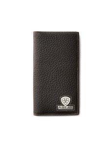 Ariat Rodeo Wallet Stacked Logo Brown Rowdy | NSOGZM-153