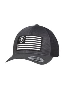 Ariat Shield flag mesh cap Gray | MLNJTG-847