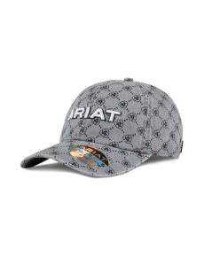 Ariat Shield logo print cap Gray | YKXZUN-915