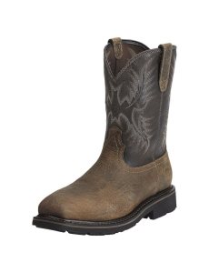 Ariat Sierra Puncture Resistant Steel Toe Work Boot Earth | UDPSYI-471