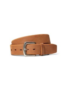 Ariat Simple Embroidery Belt Medium Brown | HNEAXW-549