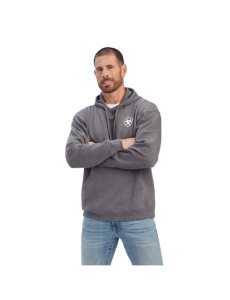 Ariat Southwest Shield Sweatshirt Charcoal Heather | REKSPI-702