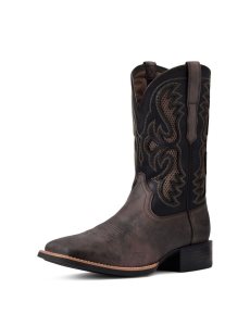 Ariat Sport Fresco VentTEK Western Boot Herd Brown | XKYCFG-637