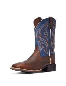 Ariat Sport Knockout Western Boot Dark Whiskey | SDKBZA-305