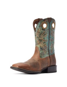 Ariat Sport Rodeo Western Boot Loco Brown | UFNMPX-761