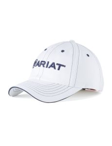 Ariat Team II Cap White/Navy | LXVSAU-136