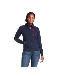 Ariat Team Logo Full Zip Sweatshirt Team | FRLCDM-923