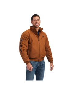 Ariat Team Logo Insulated Jacket Chestnut | JNYFMH-041