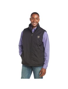 Ariat Team Logo Insulated Vest Black | LBNVXY-652