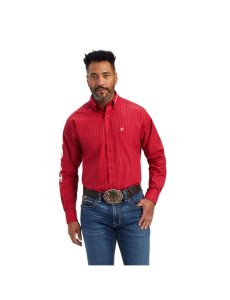 Ariat Team Maximus Classic Fit Shirt Tango Red | KAQIUZ-542