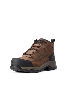 Ariat Telluride Work Waterproof Composite Toe Work Boot Distressed Brown | BYAMEJ-109