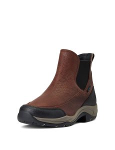 Ariat Terrain Blaze Waterproof Boot Dark Brown | WJBZPU-984