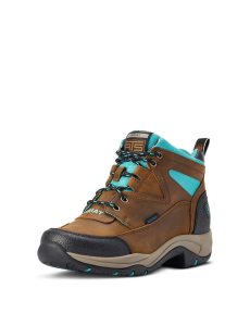 Ariat Terrain Waterproof Boot Weathered Brown | HVJPXL-234