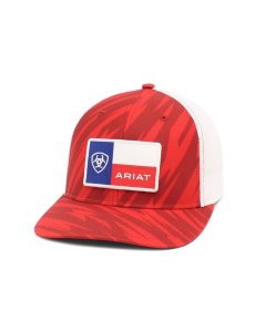 Ariat Texas Flag Cap Red Stripe | UDZGBR-092