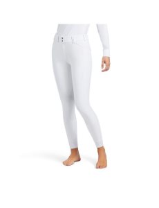 Ariat Tri Factor Grip Knee Patch Breech White | BFYTVM-109