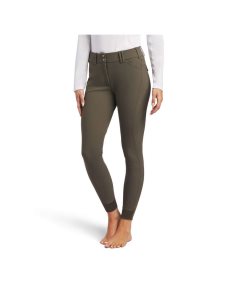 Ariat Tri Factor Grip Knee Patch Breech Banyan Bark | KFISYH-792