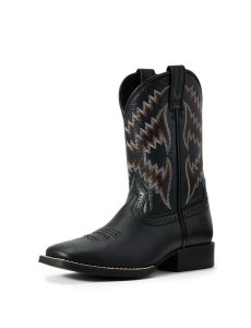 Ariat Tycoon Western Boot Bear Black | OFATJU-378