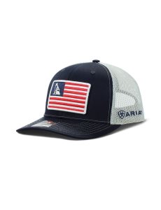 Ariat Usa flag patch logo cap Navy | WELNSO-905