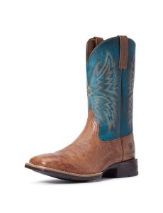 Ariat Valor Ultra Western Boot Dark Tan | QPRUYF-248